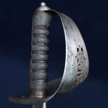 British Indian Army 1898 Pattern Infantry Staff Sergeants Sword by Wilkinson, With Unit Mark 16